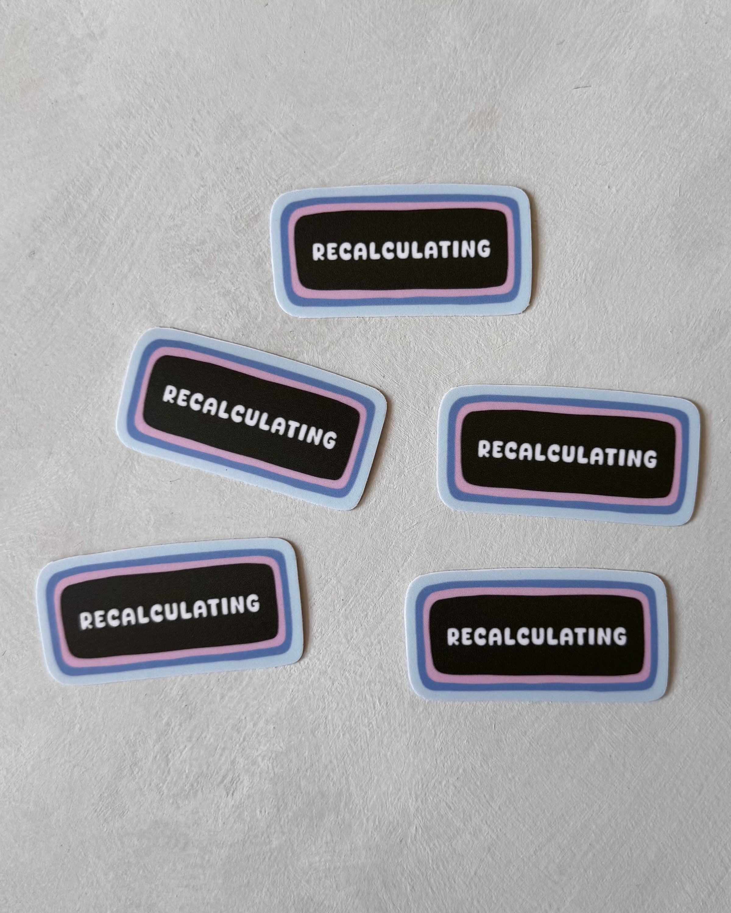Recalculating