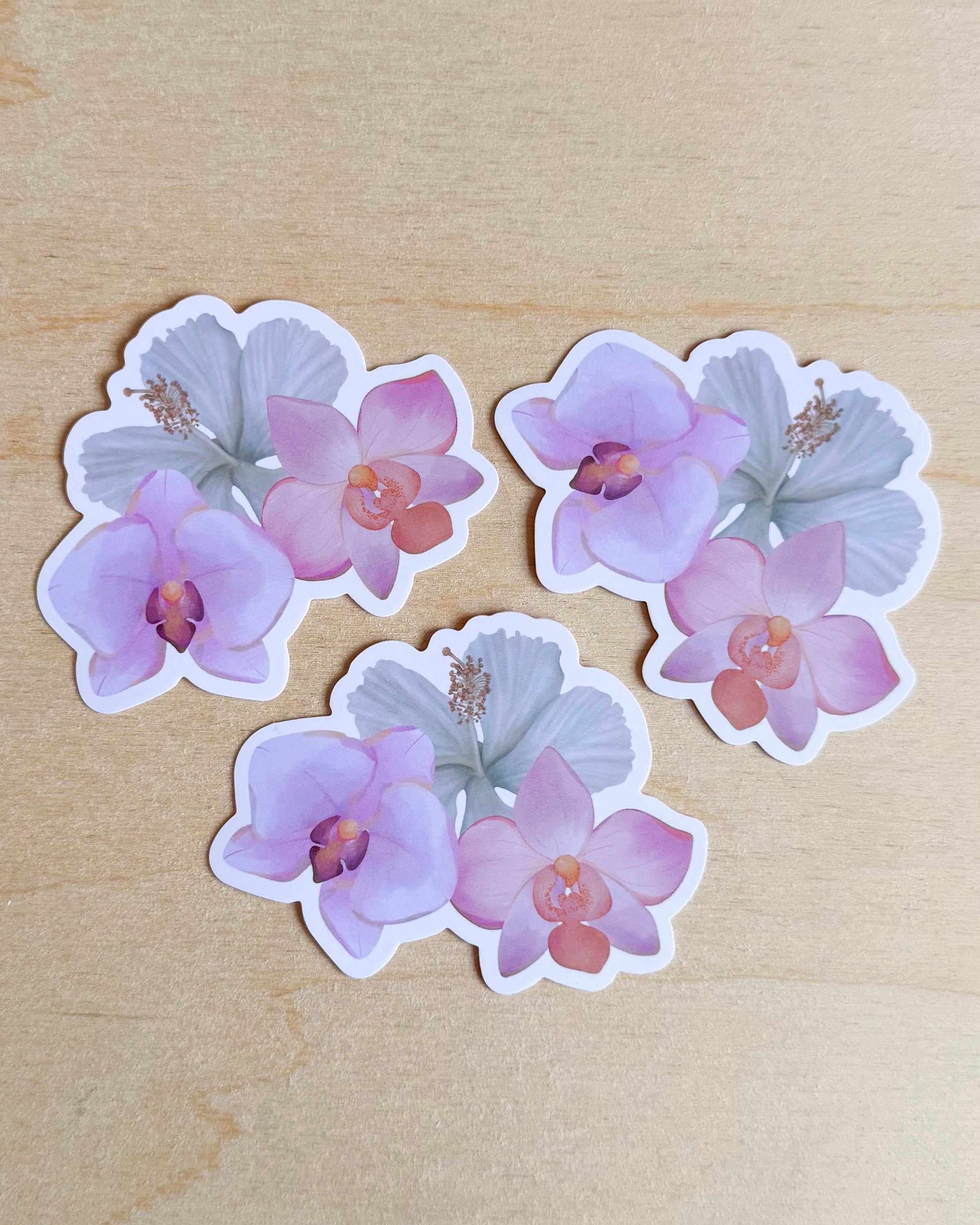 Three Flowers